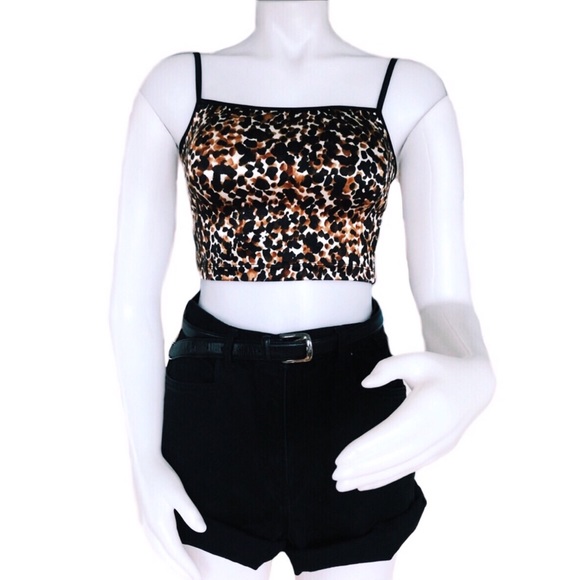 American Apparel Tops - 🐾Animal print tank🐾